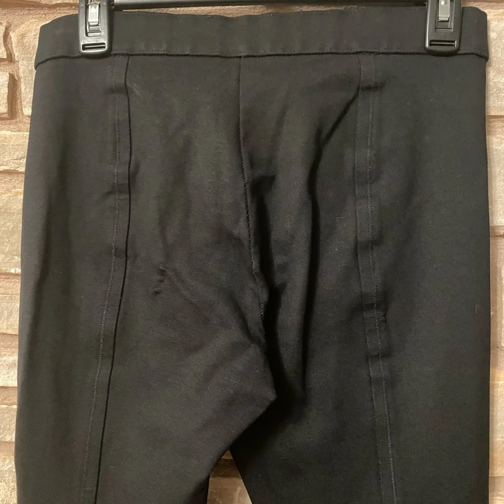J. Crew Pixi Ponte Pant Black Slim-Fit Size 6R